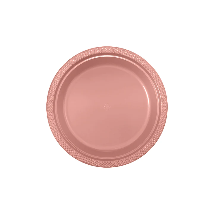 PLATO DELUXE 6" DORADO ROSA X10